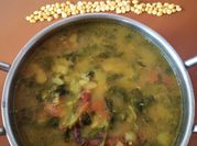 A picture of methi seeds dal