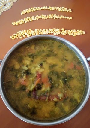 A picture of Methi dal.