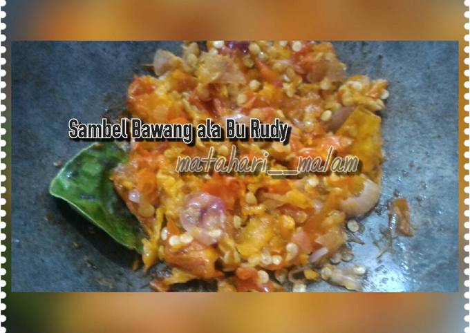 Sambel Bawang ala Bu Rudy