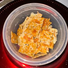 A picture of Sourdough Discard Crackers.