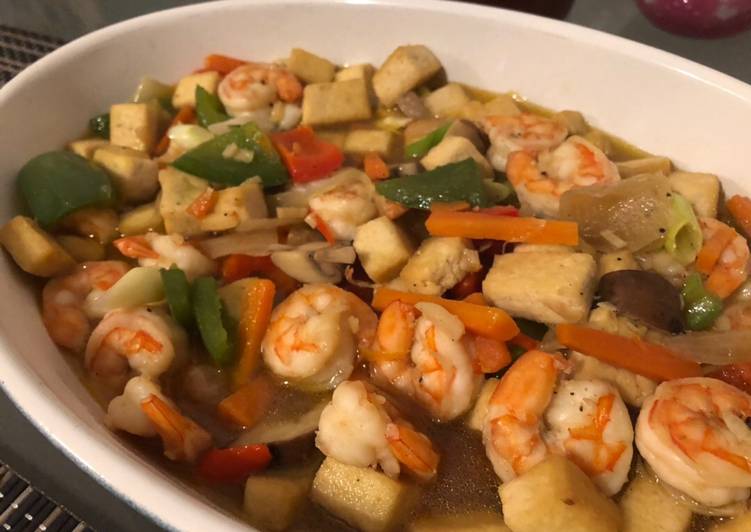 Sapo Tahu Udang Jamur