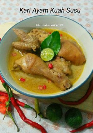 Foto resep Kari Ayam Kuah Susu