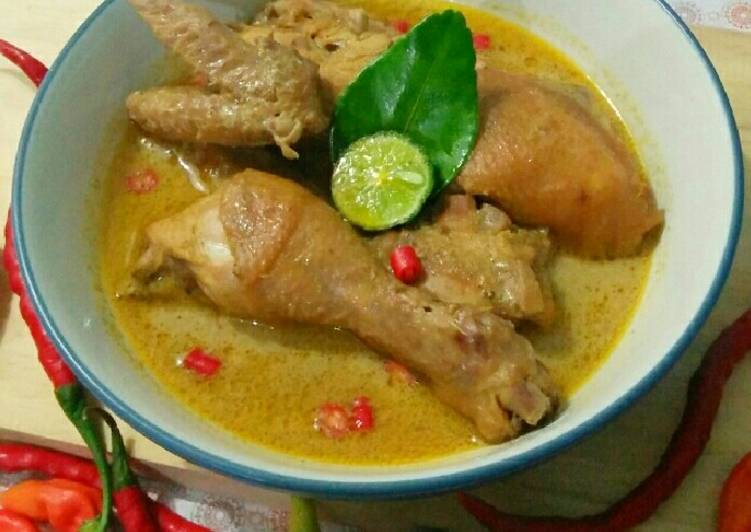 Kari Ayam Kuah Susu