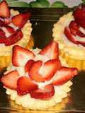 Mini tartas de frutilla 🍓