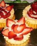 Mini tartas de frutilla 🍓