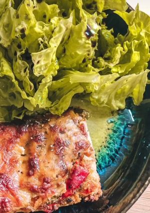 Foto de Quiche de Frango e Pimentos