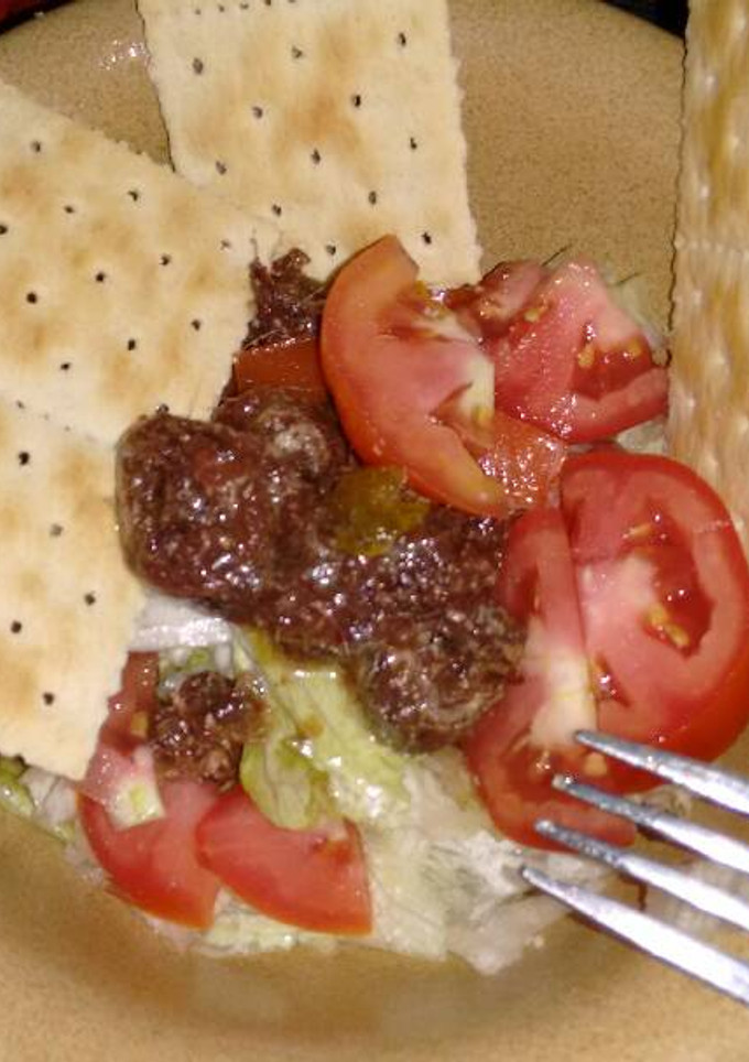 Una foto de Ensalada con anchoas. ॐ