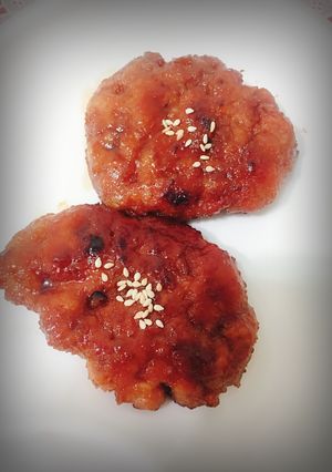 照燒豬肉漢堡排 的食譜成品照片