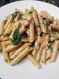 Creamy Smoked Salmon and Mushroom Pasta