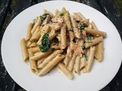 A picture of crema pasta