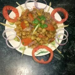 A picture of Special Chana masala.