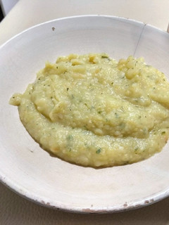 Una foto de Puré de patatas a la jardinera