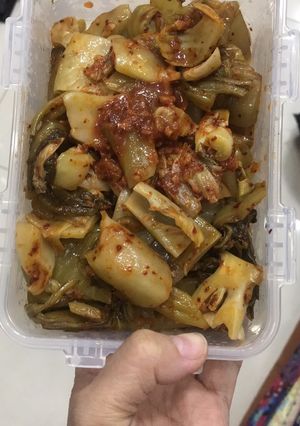 Hình của món Kim chi dưa cải chua.