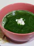 Crema de espinaca