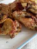 Ali di pollo con salsa per BBQ homemade