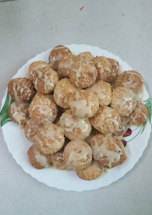 صورة لوصفة بسبوسه بسيطه