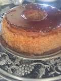 Flan de leche chocolatada