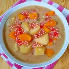 A picture of Kolak warna warni.