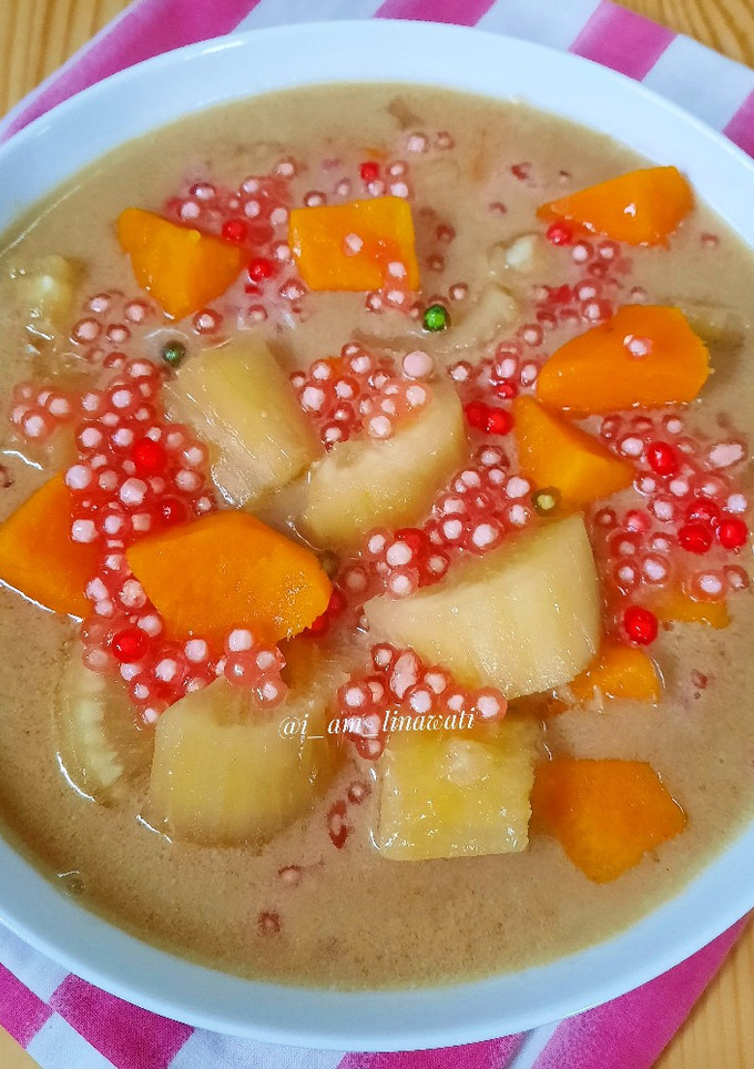 Foto resep Kolak warna warni