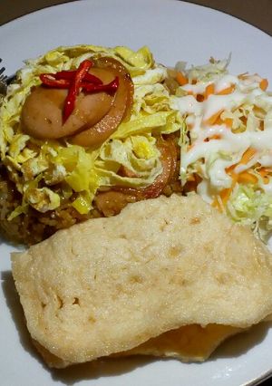 Foto resep Nasi Goreng Sosis Istimewa