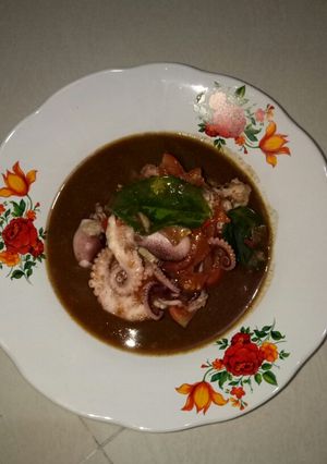 Foto resep Gurita saos tiram