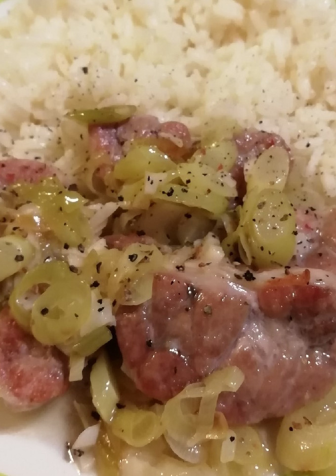 Una foto de Mollejas (Sweetbread) al verdeo