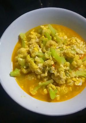 Foto resep Menu diet, Brokoli telur orak arik