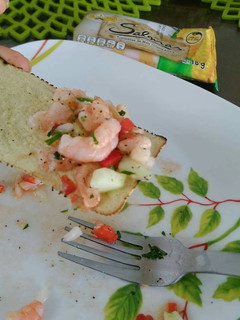Una foto de Ceviche de camarón