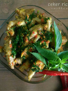 Foto resep Ceker rica rica