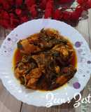Andhra Gongura Chicken