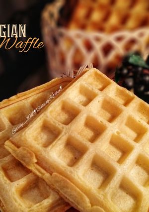 Foto resep Belgian Waffle👩‍🍳