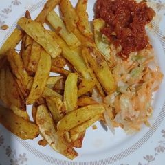 Homemade Chips Masala A picture of Homemade Chips Masala.