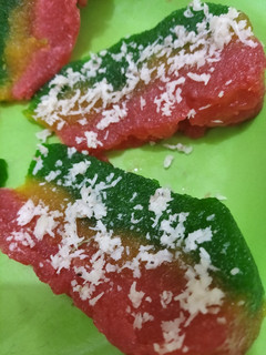 Foto resep Lapis singkong pelangi