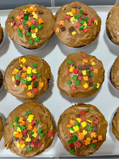 A picture of Mocha Chocolate Chips Banana Cupcakes.