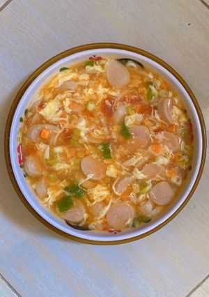 Foto resep Sup Tomat Telur