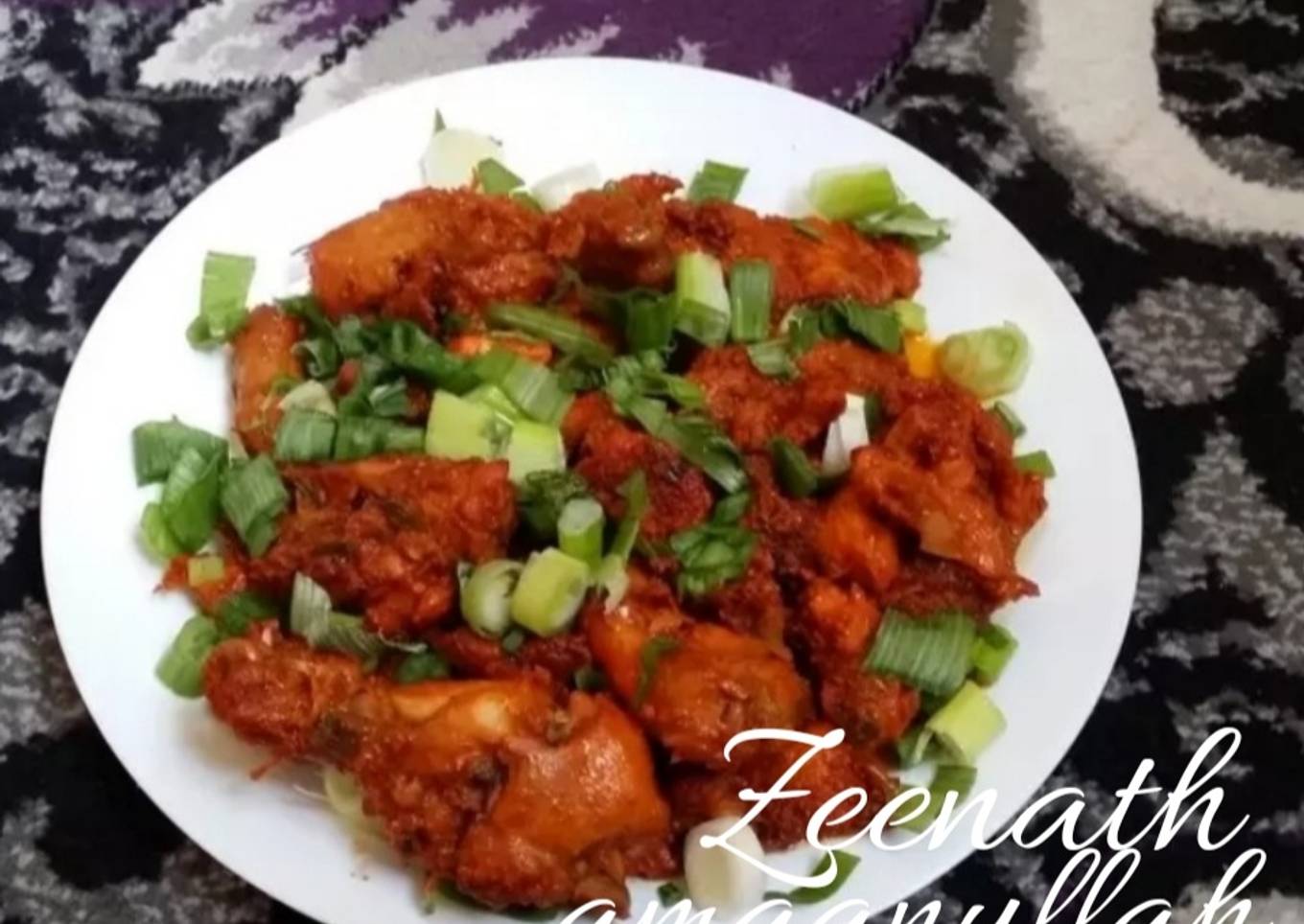 Hyderabadi Dum Ka Laal Murgh Party Style Red Chicken