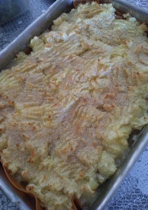 Une photo de Poisson façon "fish pie"