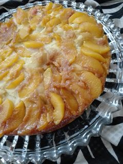 عکسی از دستور آپساید داون هلو(برگردان هلو)