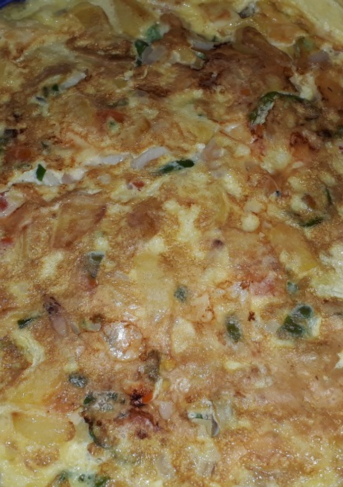 Una foto de Tortilla con papa y queso🧀