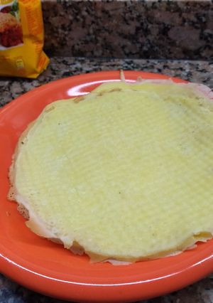 Una foto de Panqueques sin harina