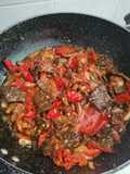 Oseng paru balado