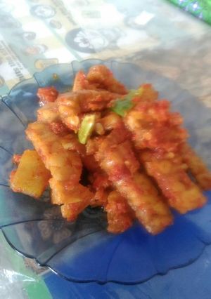 Foto resep Sambal goreng tempe kentang pete