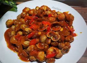 Foto resep Kerang Dara Saus Padang