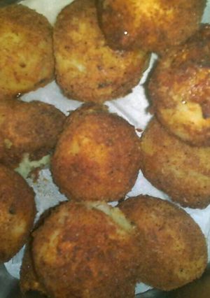 A picture of Potato fritters.