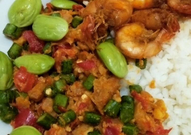 Sambel Tempe, Kacang Panjang, Pete