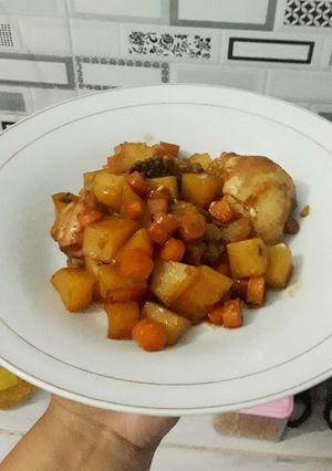 Foto resep Ayam Kentang Oven