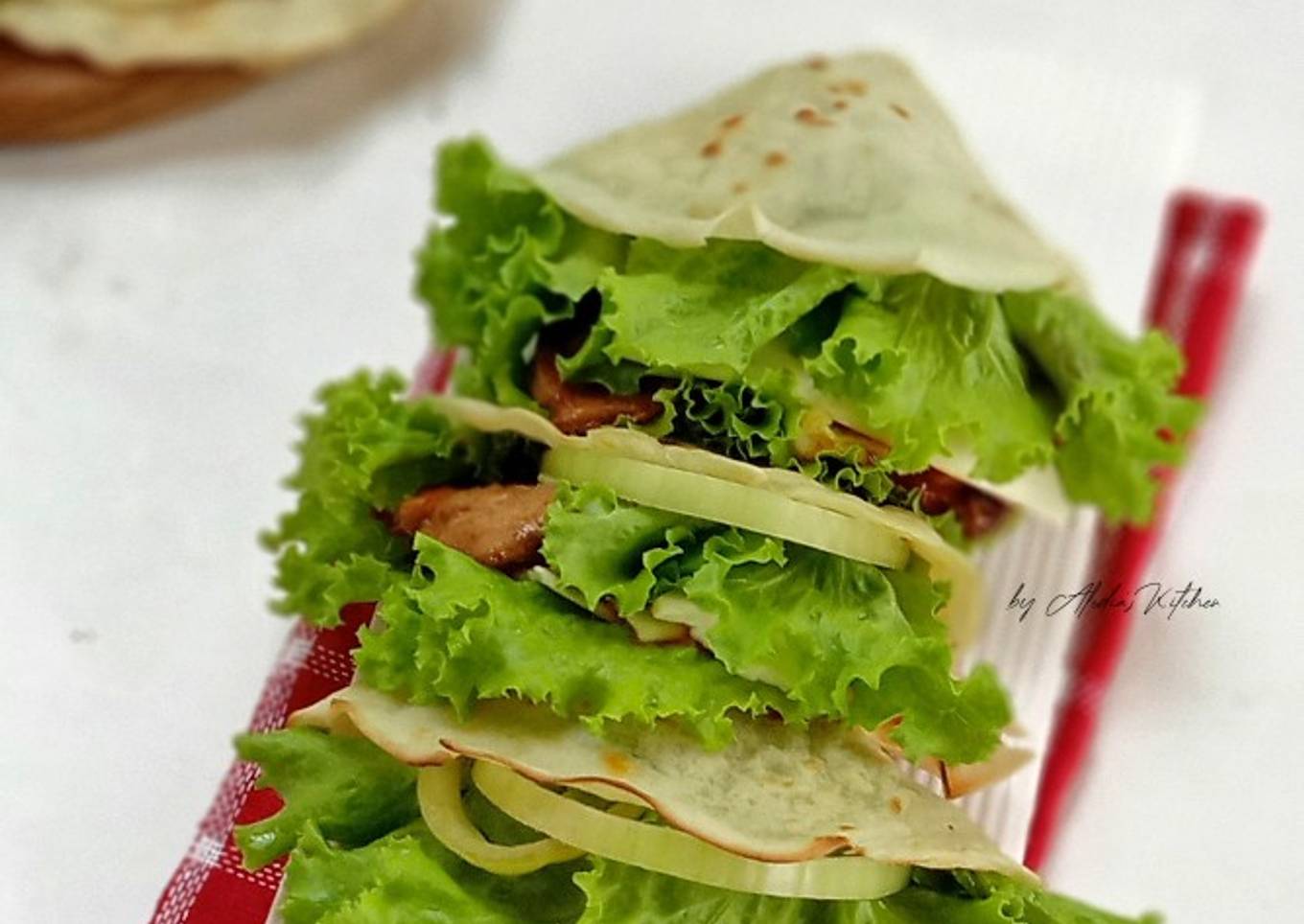 Tortilla Wrap Chicken Bulgogi