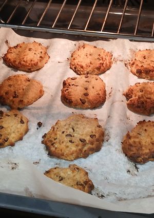 Una foto de Galletas sin harina ni azúcar con 3 ingredientes