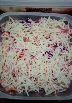 Foto resep Salad buah keju