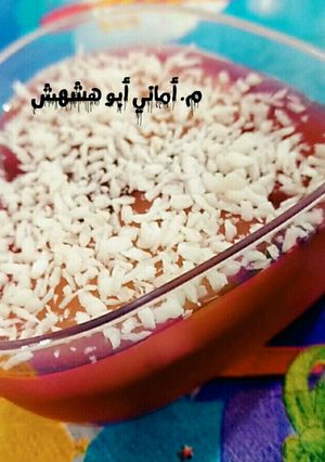 صورة لوصفة جيلي بالأناناس 😍😍